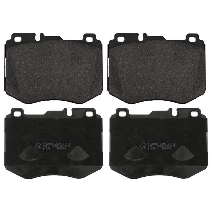 SWAG 10 91 6986 Front disc brake pads, set 10916986: Buy near me in Poland at 2407.PL - Good price!