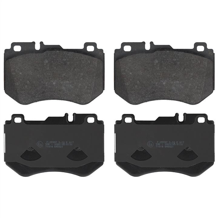 SWAG 10 91 6987 Front disc brake pads, set 10916987: Buy near me in Poland at 2407.PL - Good price!