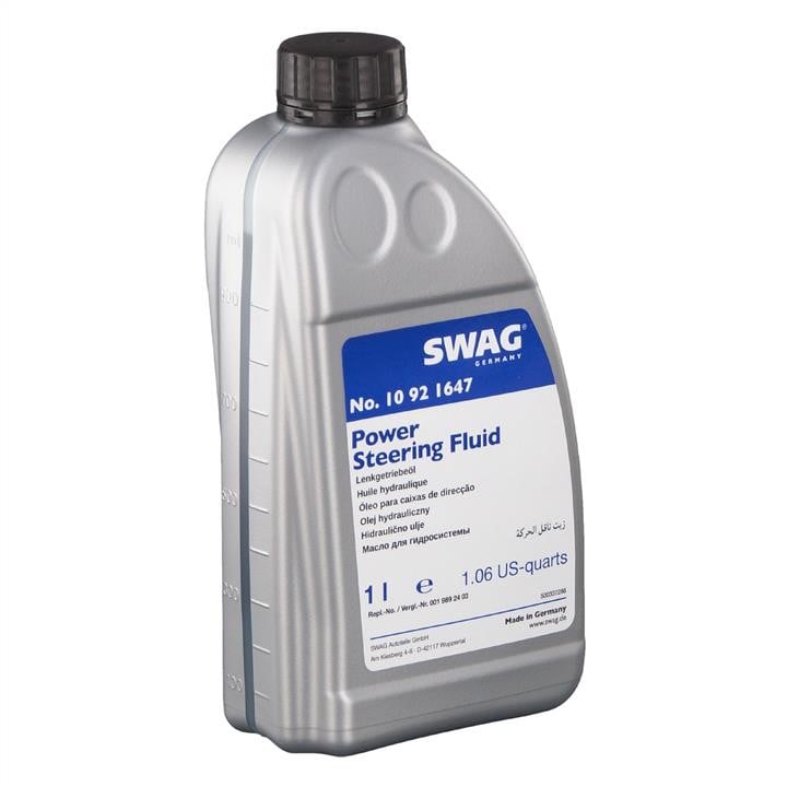 SWAG 10 92 1647 Hydraulic oil SWAG, 1 L 10921647: Buy near me in Poland at 2407.PL - Good price!