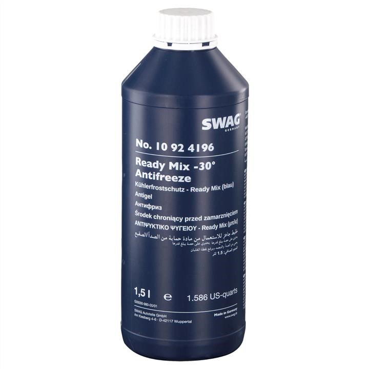 SWAG 10 92 4196 Antifreeze READY MIX, blue, -30°C, 1.5 L 10924196: Buy near me in Poland at 2407.PL - Good price!