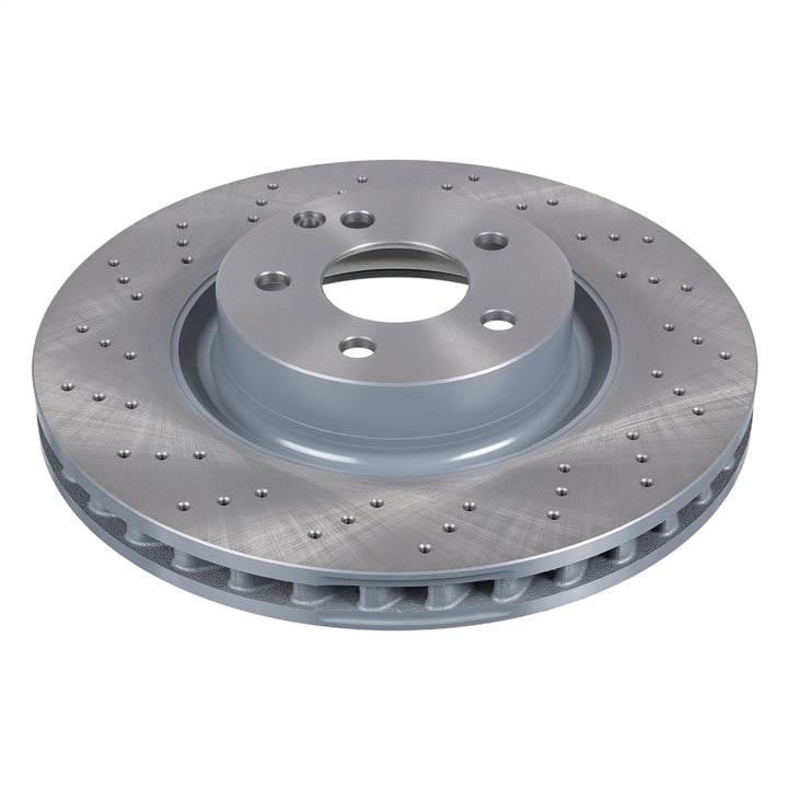 SWAG 10 92 6407 Ventilated brake disc with perforation 10926407: Buy near me in Poland at 2407.PL - Good price!