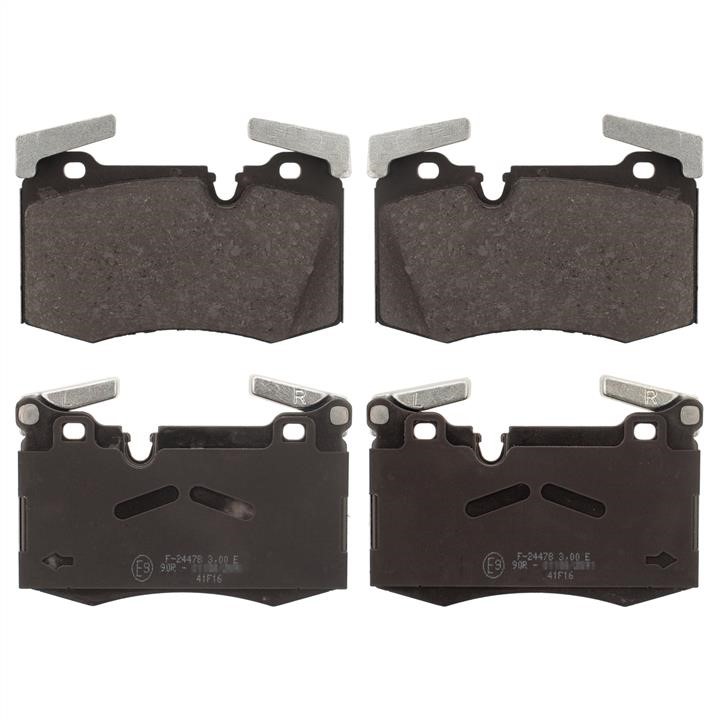 SWAG 11 11 6145 Front disc brake pads, set 11116145: Buy near me in Poland at 2407.PL - Good price!