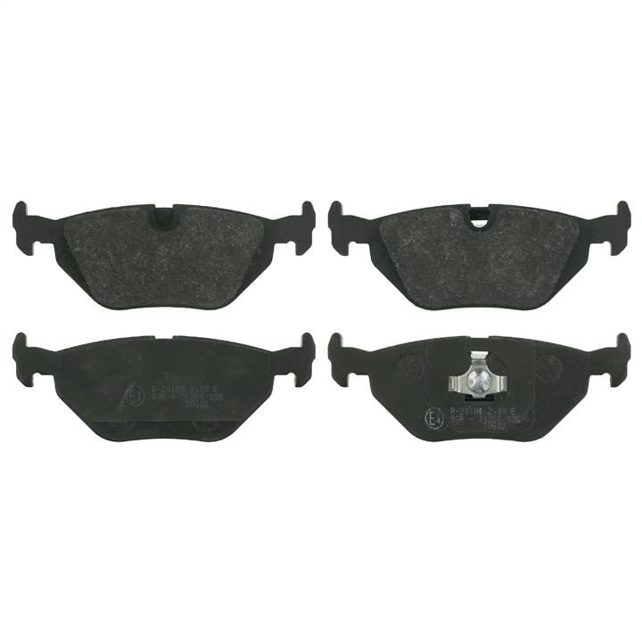 SWAG 20 91 6196 Rear disc brake pads, set 20916196: Buy near me at 2407.PL in Poland at an Affordable price!