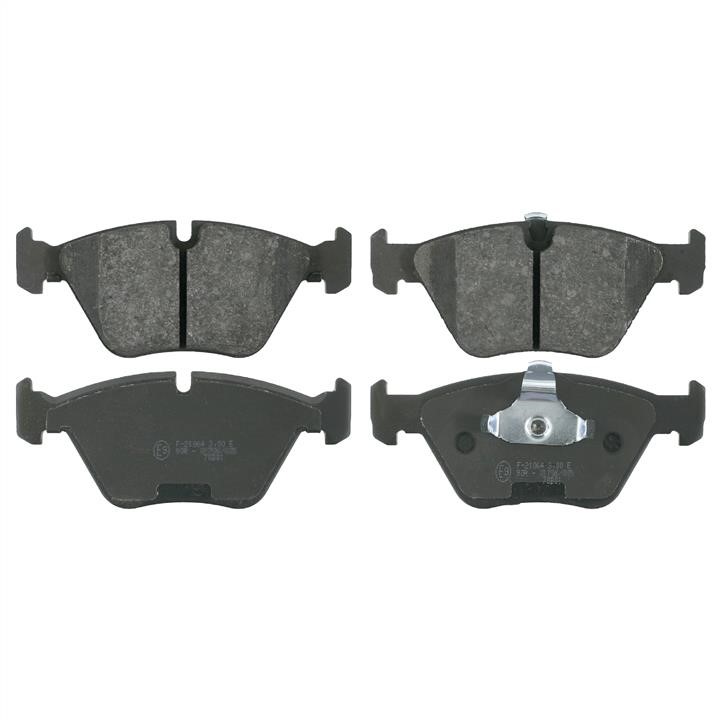 SWAG 20 91 6349 Front disc brake pads, set 20916349: Buy near me at 2407.PL in Poland at an Affordable price!