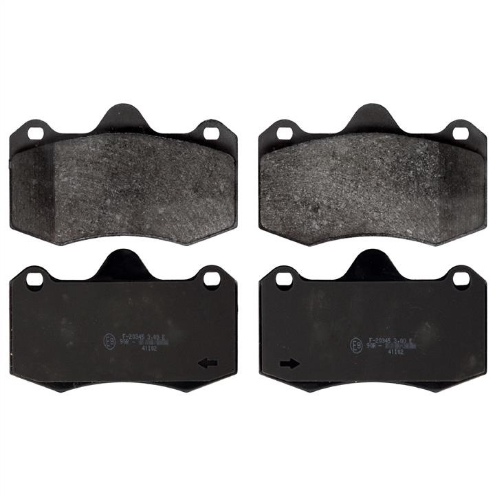 SWAG 30 11 6207 Front disc brake pads, set 30116207: Buy near me at 2407.PL in Poland at an Affordable price!