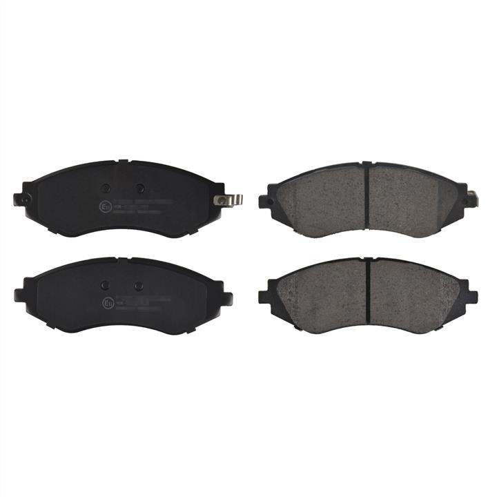Brake pad set Blue Print ADG04207
