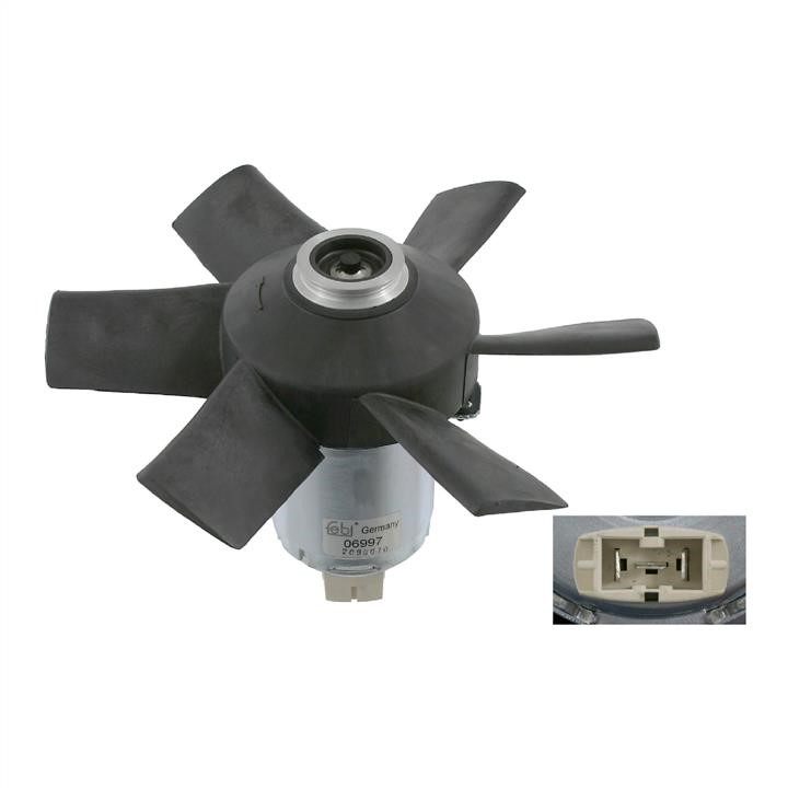 SWAG 30 90 6997 Hub, engine cooling fan wheel 30906997: Buy near me in Poland at 2407.PL - Good price!