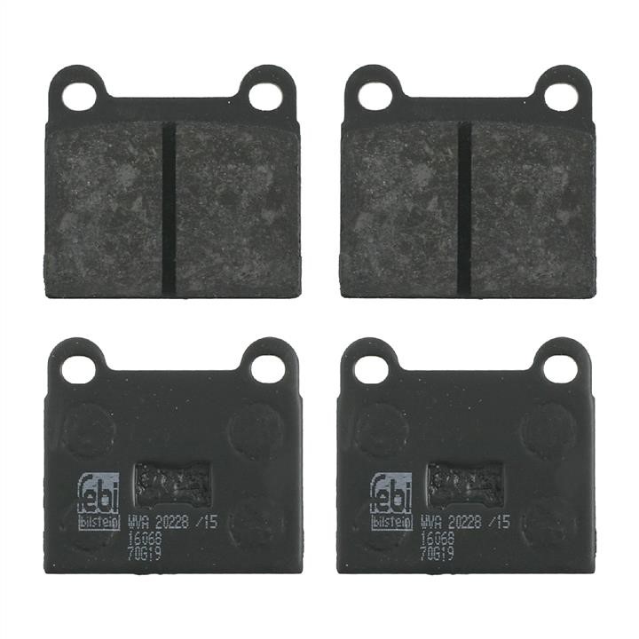 SWAG 30 91 6068 Front disc brake pads, set 30916068: Buy near me at 2407.PL in Poland at an Affordable price!