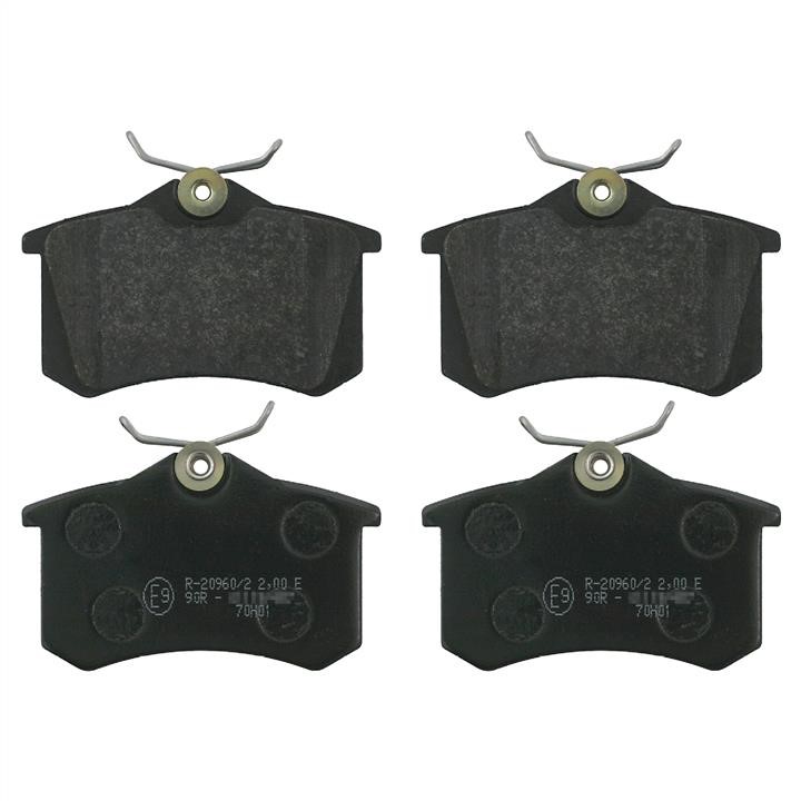 SWAG 30 91 6146 Rear disc brake pads, set 30916146: Buy near me at 2407.PL in Poland at an Affordable price!