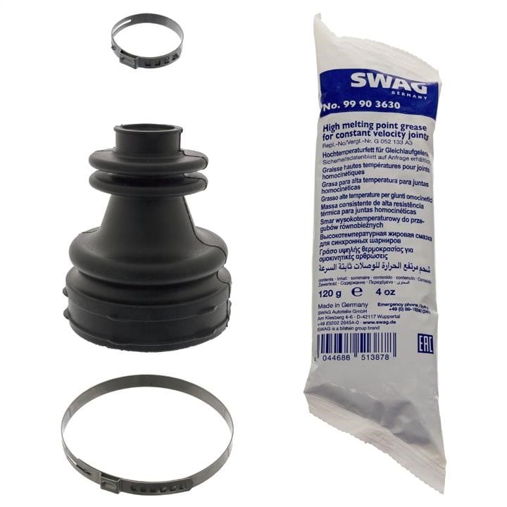 SWAG 60 10 0430 Bellow set, drive shaft 60100430: Buy near me in Poland at 2407.PL - Good price!