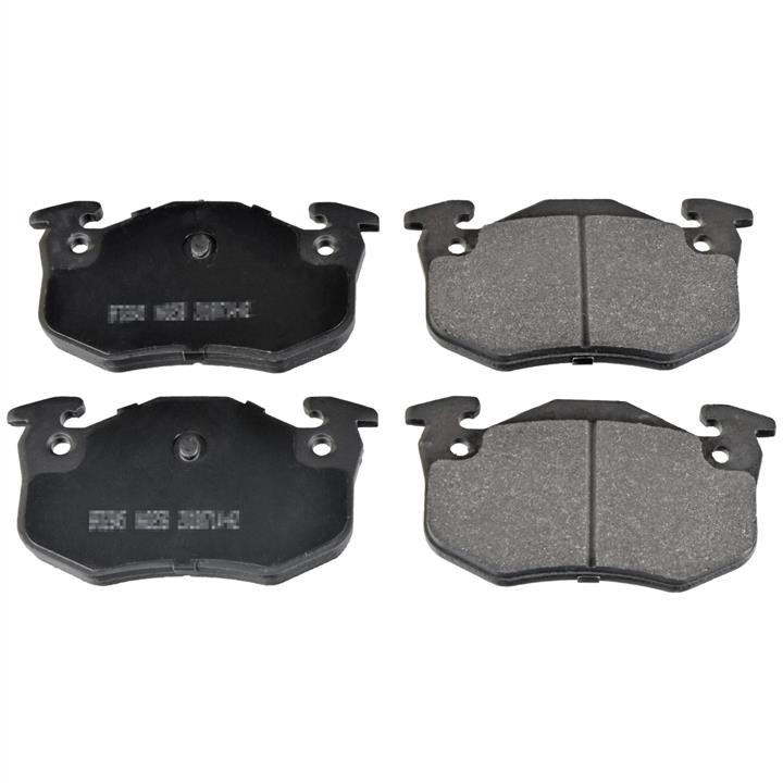 SWAG 60 91 6189 Rear disc brake pads, set 60916189: Buy near me at 2407.PL in Poland at an Affordable price!