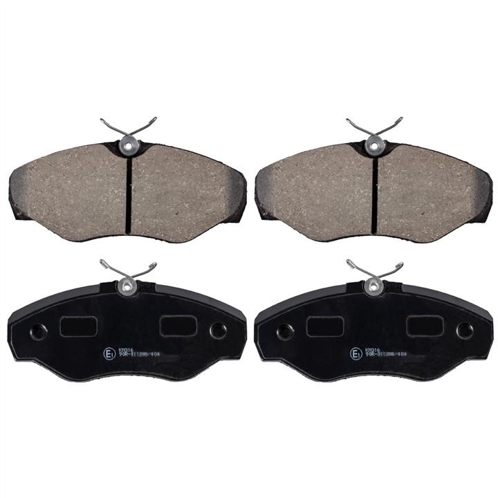 SWAG 60 91 6473 Front disc brake pads, set 60916473: Buy near me at 2407.PL in Poland at an Affordable price!