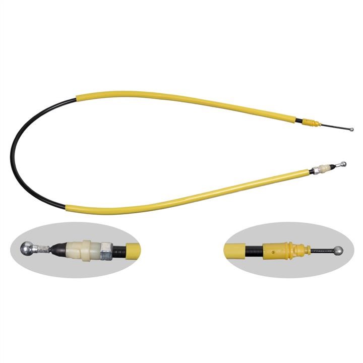 SWAG 60 93 3168 Parking brake cable, right 60933168: Buy near me in Poland at 2407.PL - Good price!