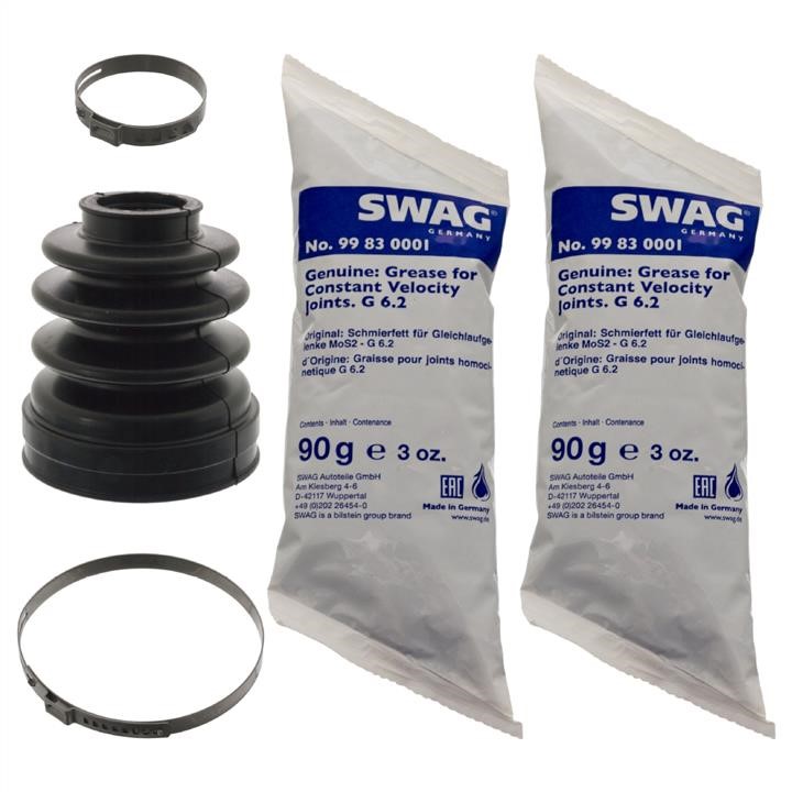 SWAG 62 10 0344 Drive shaft inner boot, kit 62100344: Buy near me in Poland at 2407.PL - Good price!