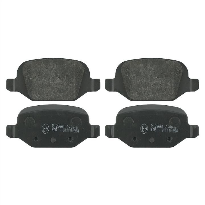 SWAG 70 91 6370 Rear disc brake pads, set 70916370: Buy near me in Poland at 2407.PL - Good price!