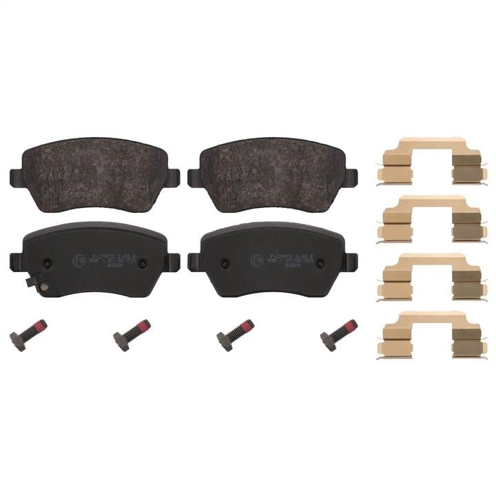 SWAG 84 91 6649 Front disc brake pads, set 84916649: Buy near me at 2407.PL in Poland at an Affordable price!