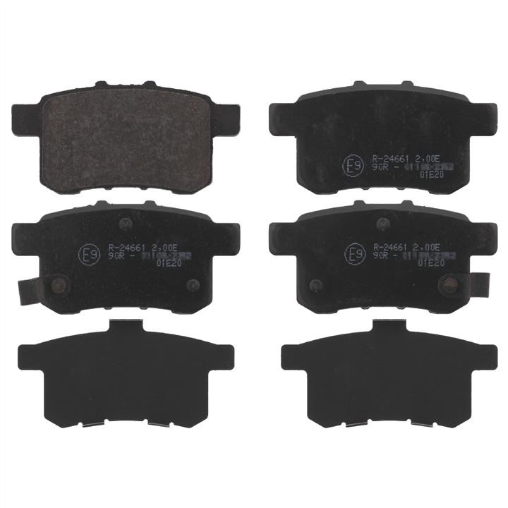 SWAG 85 91 6766 Rear disc brake pads, set 85916766: Buy near me at 2407.PL in Poland at an Affordable price!