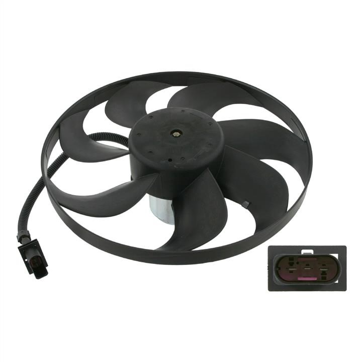 SWAG 99 91 4742 Hub, engine cooling fan wheel 99914742: Buy near me in Poland at 2407.PL - Good price!