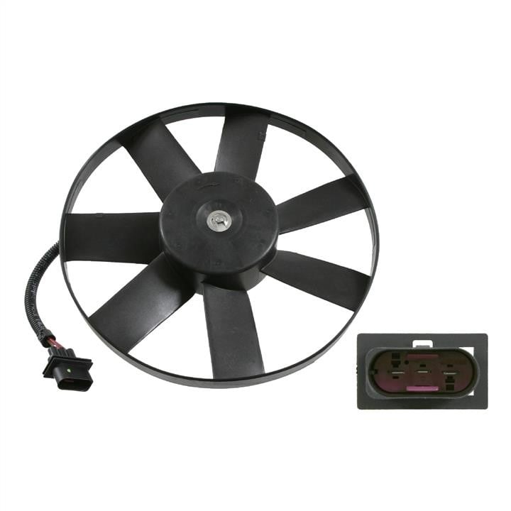 SWAG 99 91 4748 Hub, engine cooling fan wheel 99914748: Buy near me in Poland at 2407.PL - Good price!