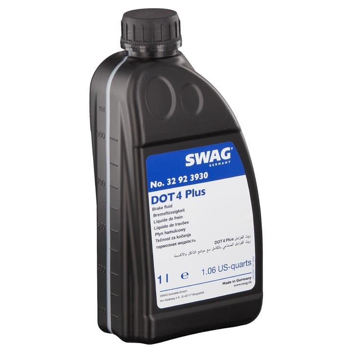 SWAG 32 92 3930 Тормозная жидкость DOT 4+, 1л 32923930: Отличная цена - Купить в Польше на 2407.PL!
