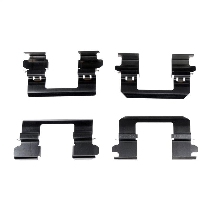 Brake pad accessory kit Nissan Qashqai: ADN148602 Blue Print Brake pad fitting kit