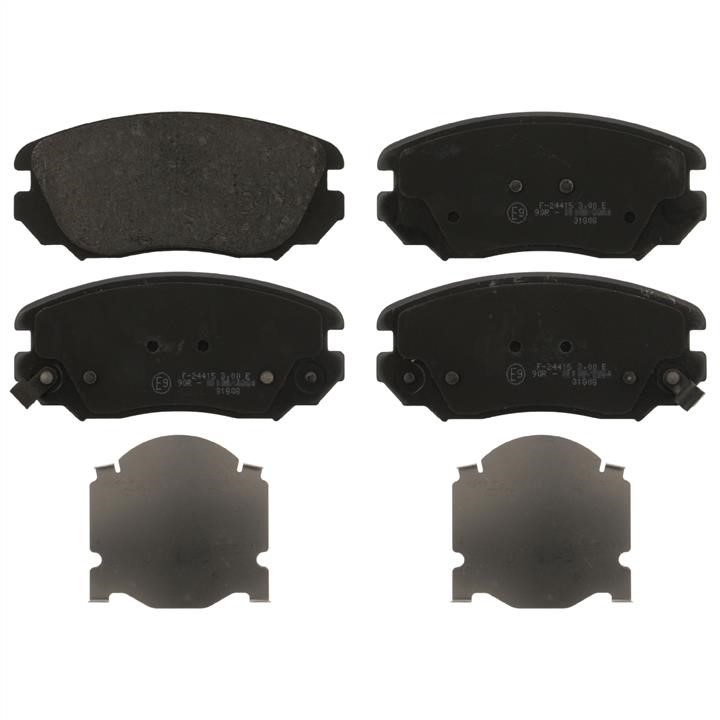 SWAG 40 91 6895 Front disc brake pads, set 40916895: Buy near me in Poland at 2407.PL - Good price!