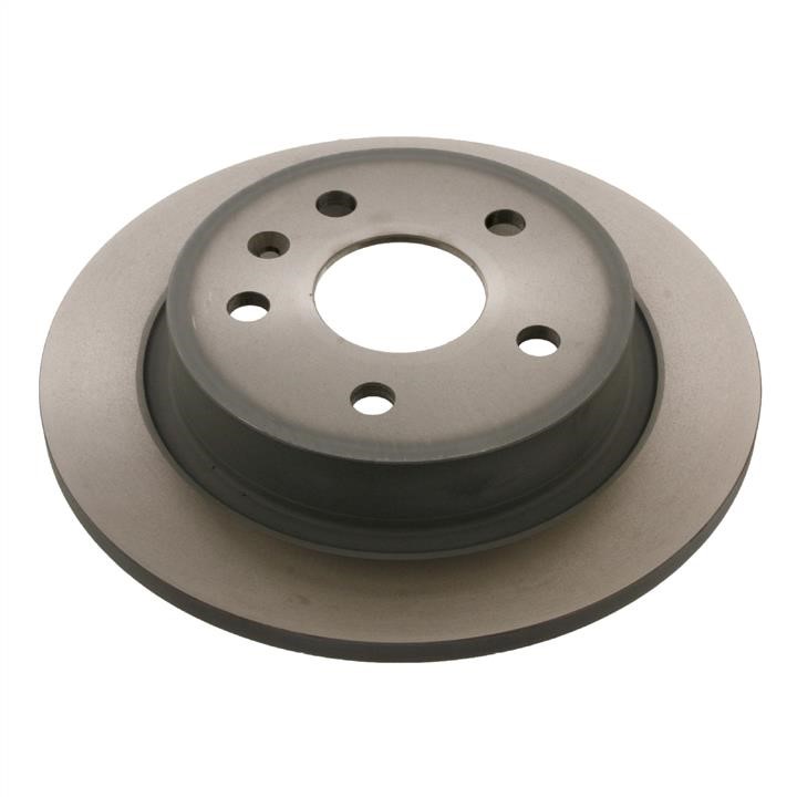 SWAG 40 93 9187 Rear brake disc, non-ventilated 40939187: Buy near me in Poland at 2407.PL - Good price!