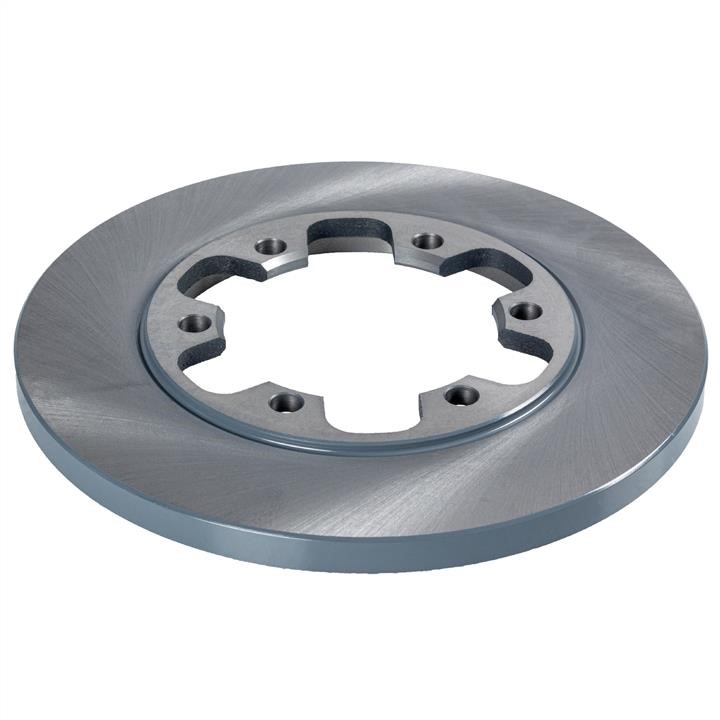 SWAG 50 10 4498 Rear brake disc, non-ventilated 50104498: Buy near me in Poland at 2407.PL - Good price!