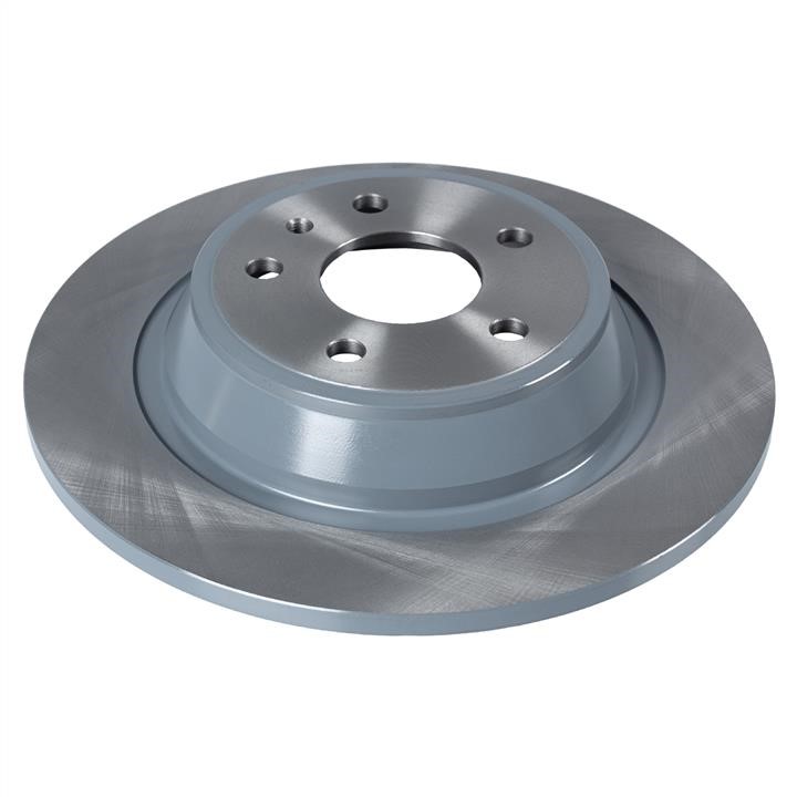 SWAG 50 10 4853 Rear brake disc, non-ventilated 50104853: Buy near me in Poland at 2407.PL - Good price!