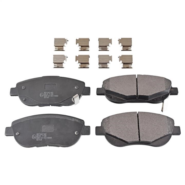 Disc brake pad set Toyota Verso: ADT342182 Blue Print Brake pad set