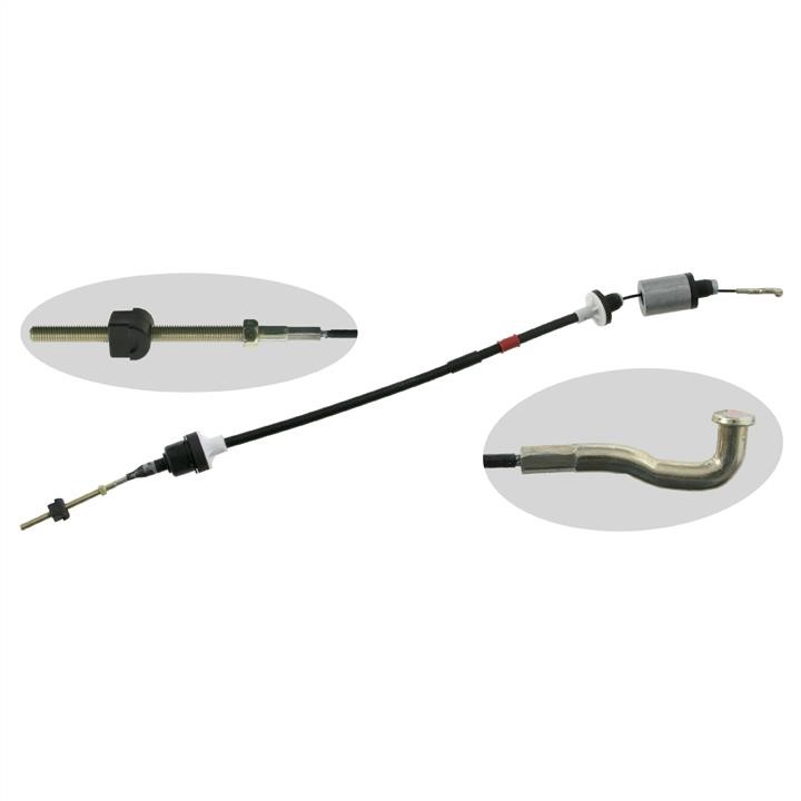 febi 04207 Clutch cable 04207: Buy near me in Poland at 2407.PL - Good price!