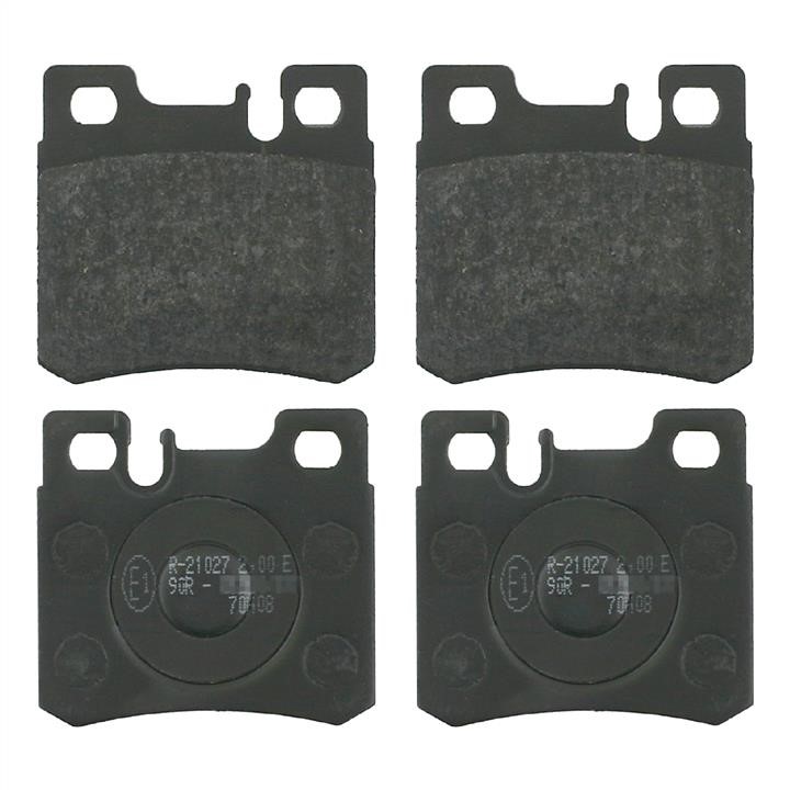 febi 16153 Brake Pad Set, disc brake 16153: Buy near me in Poland at 2407.PL - Good price!