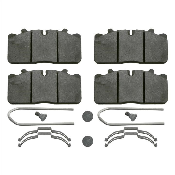 febi 16564 Rear disc brake pads, set 16564: Buy near me at 2407.PL in Poland at an Affordable price!