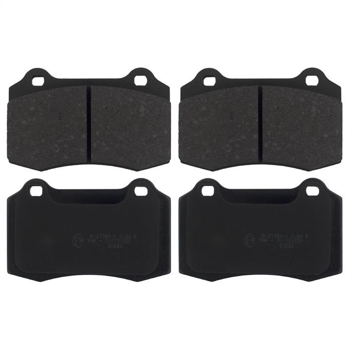 febi 16887 Brake Pad Set, disc brake 16887: Buy near me in Poland at 2407.PL - Good price!