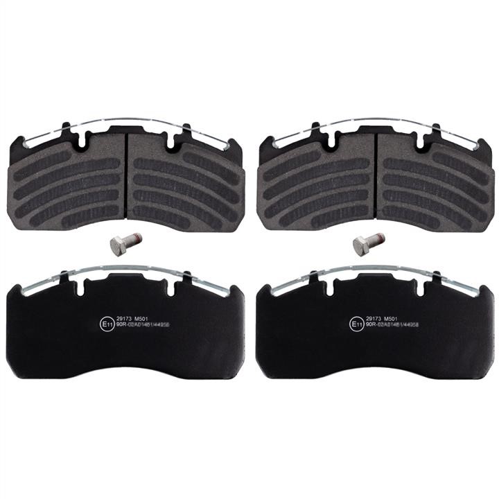 febi 16906 Rear disc brake pads, set 16906: Buy near me at 2407.PL in Poland at an Affordable price!