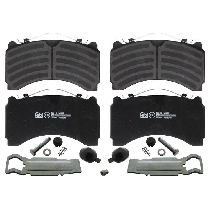 febi 16996 Brake Pad Set, disc brake 16996: Buy near me at 2407.PL in Poland at an Affordable price!