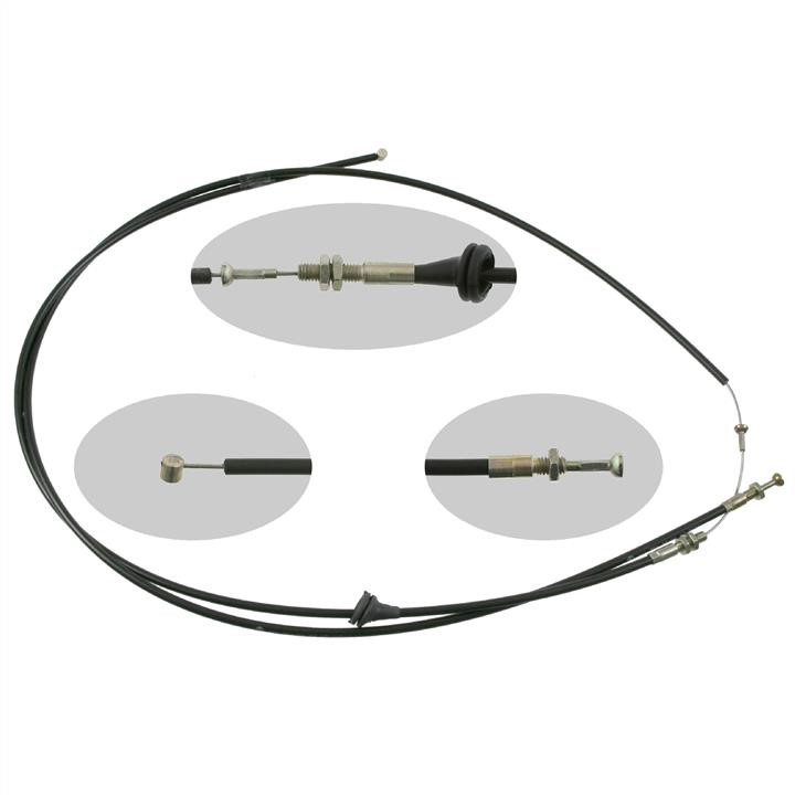 febi 21213 Hood lock cable 21213: Buy near me in Poland at 2407.PL - Good price!