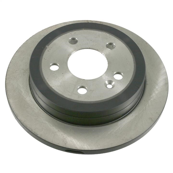 febi 21923 Rear brake disc, non-ventilated 21923: Buy near me in Poland at 2407.PL - Good price!