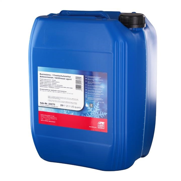 Frostschutzmittelkonzentrat G11 ANTIFREEZE, blau, 20 L febi 22270
