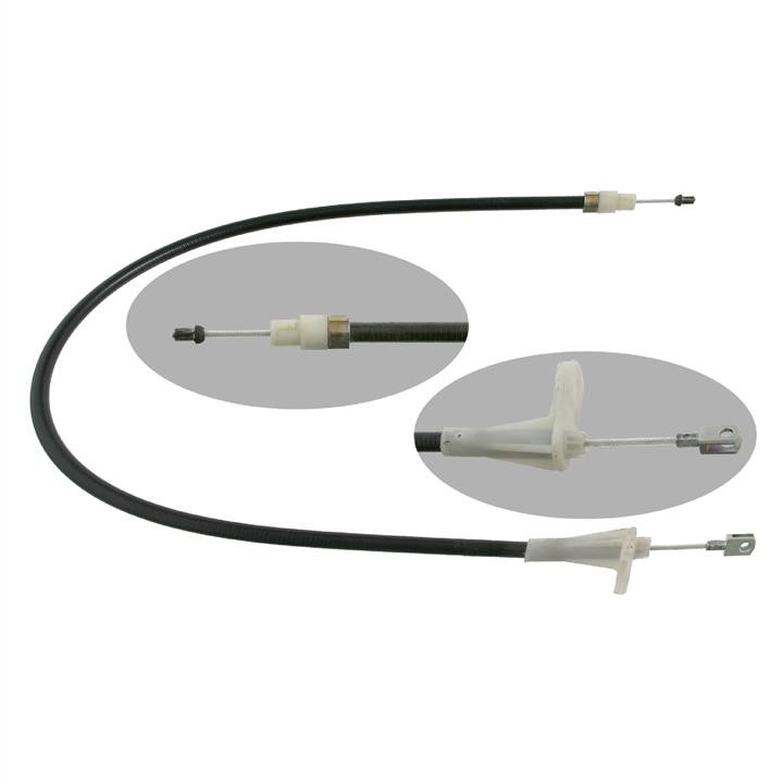 febi 22674 Parking brake cable left 22674: Buy near me in Poland at 2407.PL - Good price!