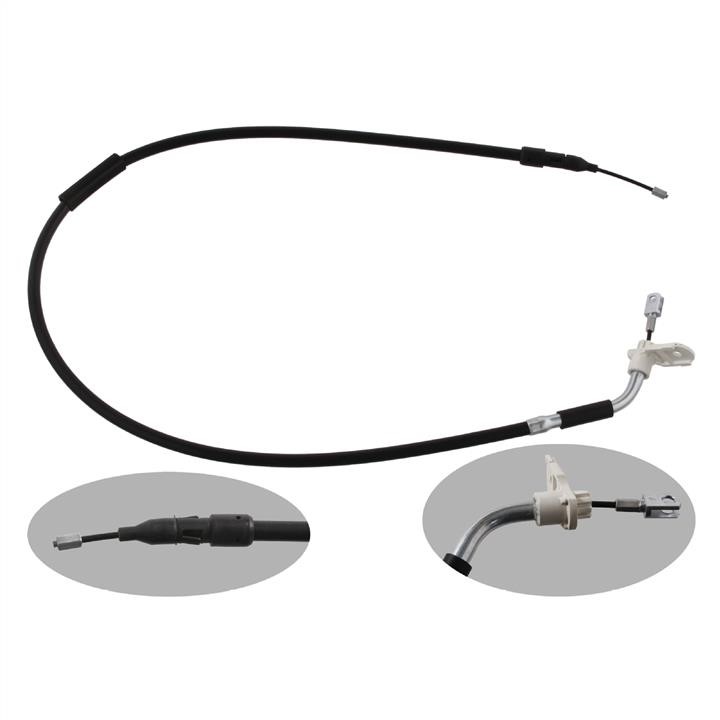 febi 34909 Parking brake cable, right 34909: Buy near me in Poland at 2407.PL - Good price!