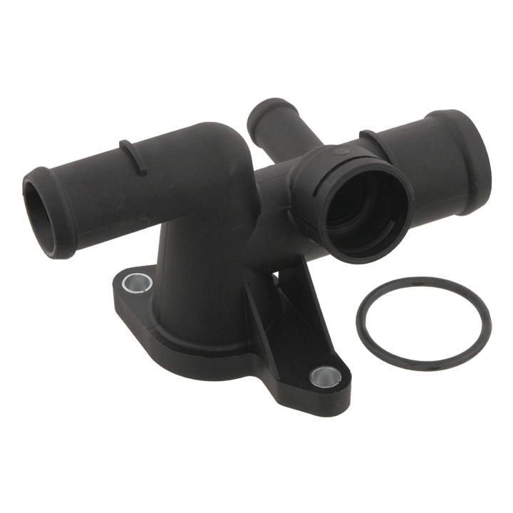 Engine coolant water outlet Audi A3: 30929886 SWAG Coolant flange