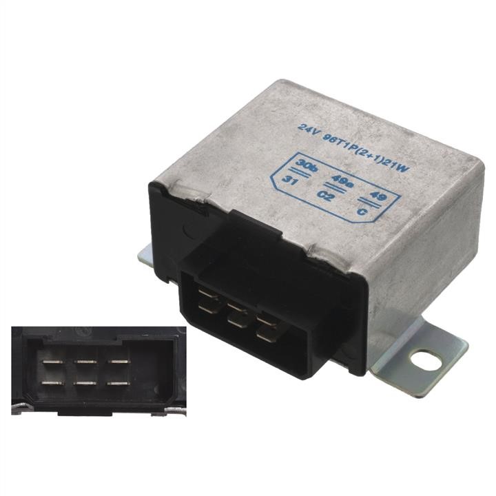 febi 43748 Direction indicator relay 43748: Buy near me in Poland at 2407.PL - Good price!