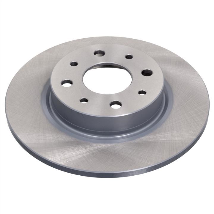 febi 43843 Rear brake disc, non-ventilated 43843: Buy near me at 2407.PL in Poland at an Affordable price!