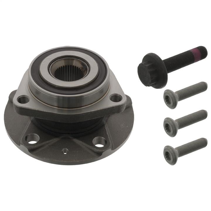 febi 47328 Wheel hub with front bearing 47328: Buy near me in Poland at 2407.PL - Good price!