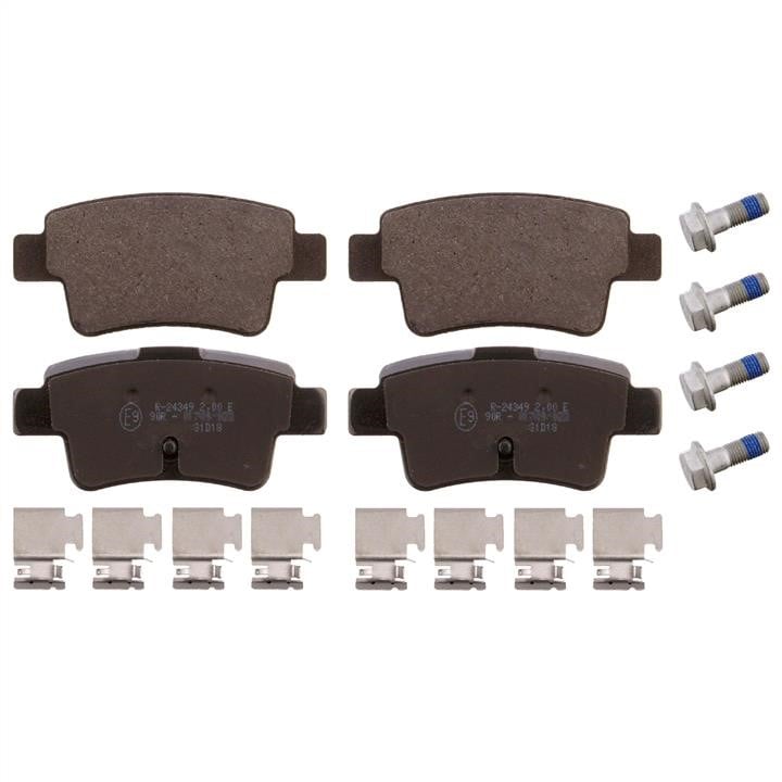 70916880 SWAG Rear brake pad set