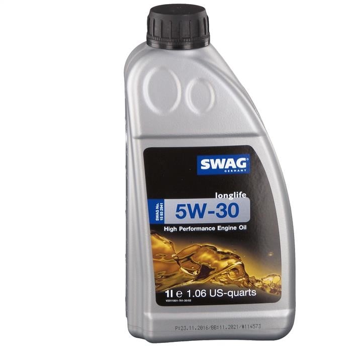 SWAG 15 93 2941 Engine oil SWAG Long Life 5W-30, 1L 15932941: Buy near me in Poland at 2407.PL - Good price!