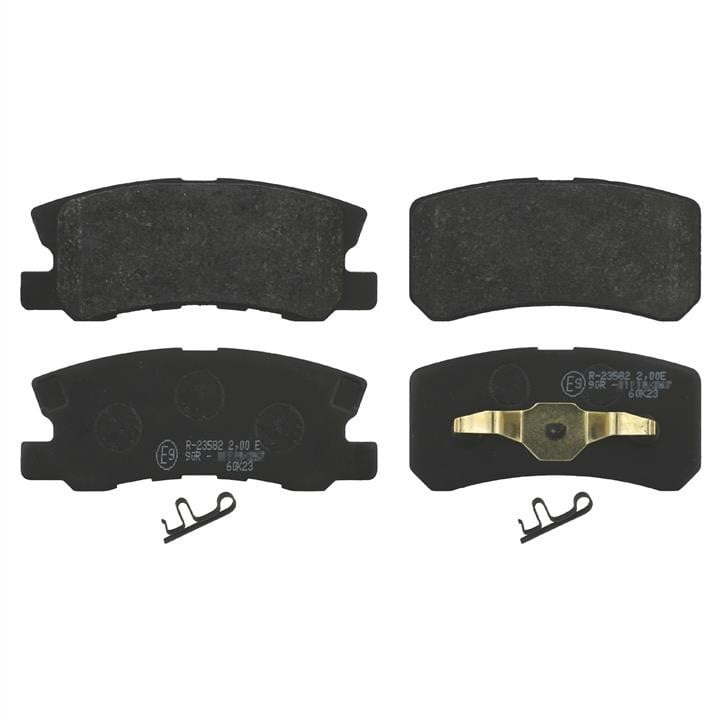 Disc brake pad set Jeep Compass: 80916583 SWAG Rear brake pad set