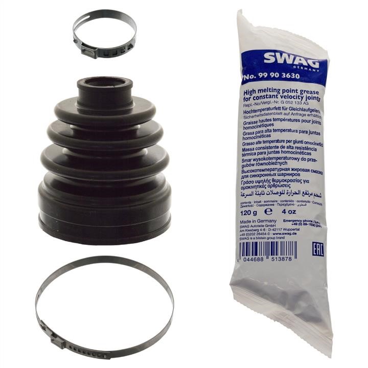 Manschette Antriebswelle Nissan Qashqai: 82101857 SWAG Innere Achsmanschette, Satz