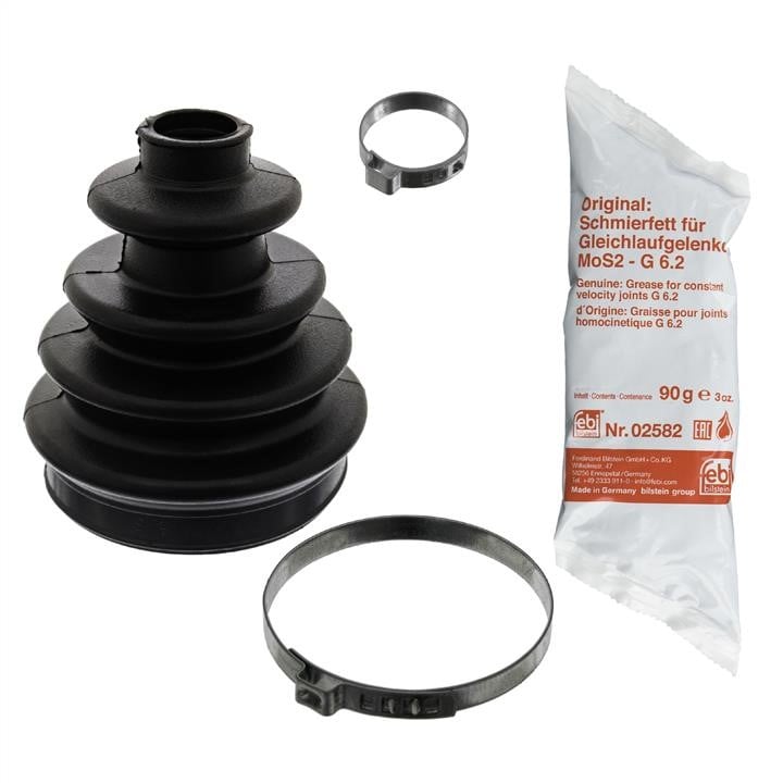 02717 febi Drive shaft inner boot, kit